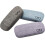 Hard Shell Glasses Case Linen Fabric Set of 3 1