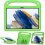 Samsung Galaxy Tab A9+ shockproof case with holder green 1