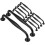 Kitchen cabinet handles black 128 mm 10-pack 1