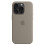 iPhone 15 Pro Max silicone magnetic MagSafe case grey 1