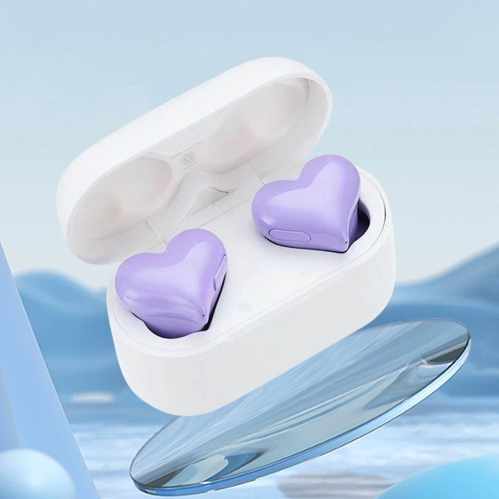 Heart-Shaped Earbuds Bt 5.3 Hifi Noise-Canceling Waterproof 962125944716