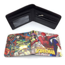Kids Spider-Man PU leather wallet with card slots