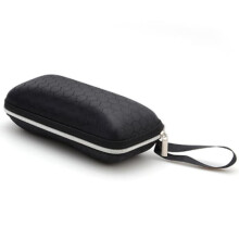 Glasses case hard black 1 piece