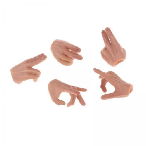 Man Finger Hands Model for Enterbay PH JO Action Figures
