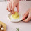 Ceramic garlic grater plate white 3.6 inch 5