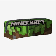 Minecraft pencil case with zipper large capacity 1 piece