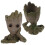 Φύλακες του Γαλαξία2Γλάστρα Baby Groot Καφέ 1