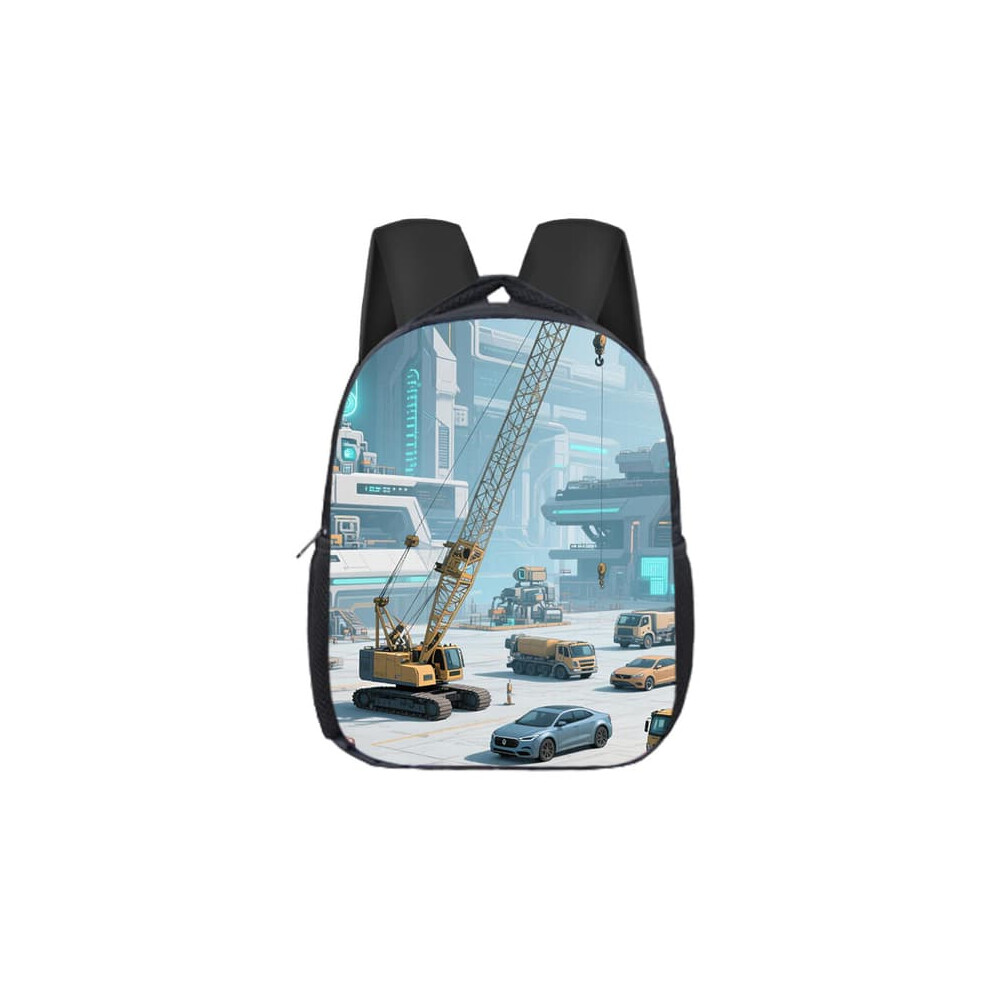 Excavator School Bag for Kids Preschool Backpack 1 Pack