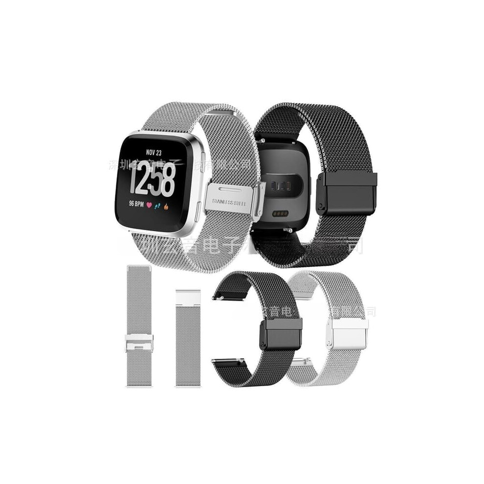 Fitbit Versa 2 Milanese Loop Band Stainless Steel Gold 962029410959