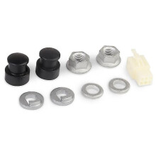 E-bike Hub Motor Shaft M12 Front Lock Nut Set 12mm