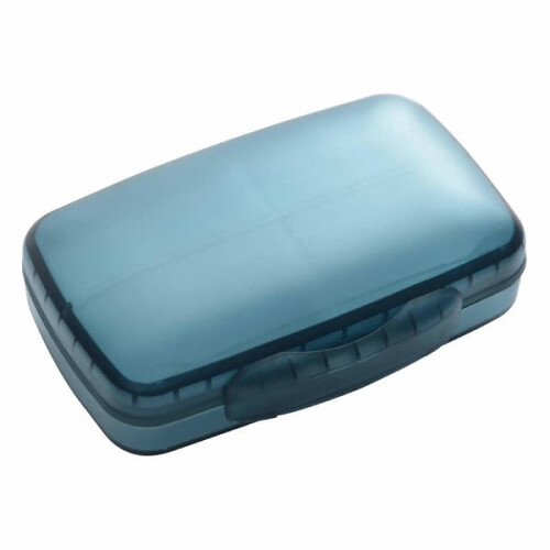 Medicine Box 8-Compartment Large Dustproof Travel Pill