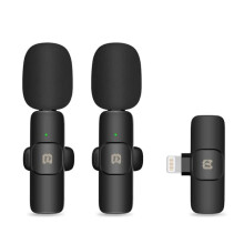 Puluz wireless lavalier microphone with Lightning receiver