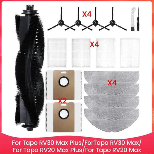 Tapo Robot Vacuum Accessory Set for RV30 Max Plus RV30 Max