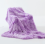 Purple shaggy blanket double layer lightweight L 1