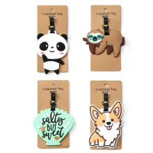 Luggage Tags Travel Suitcase Identity Card 4 pcs