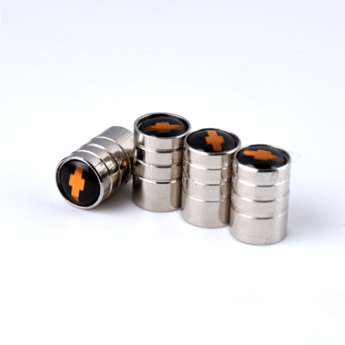 Car Tire Valve Caps Metal 8-Pack