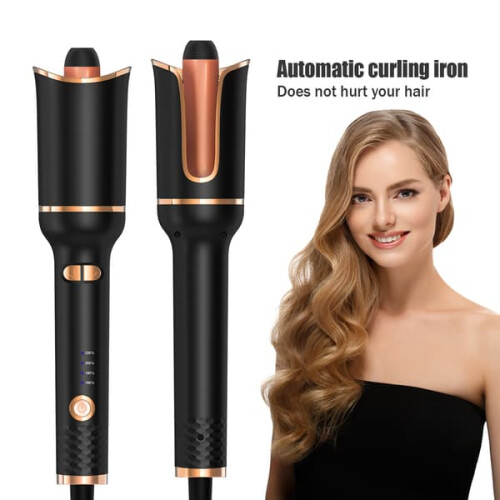 Automatic curling iron 360 rotation 4 heat settings