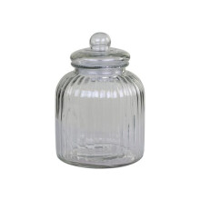 Glass Jar with Lid Antique Style 356 ml H26cm Ø17.5cm