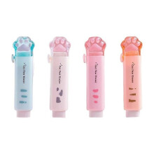 Cat Paw Retractable Eraser School Supplies 1pc