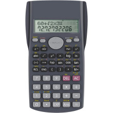 Scientific Calculator 2-Line Black