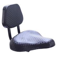 Bicycle Saddle Wide Leatherette with Backrest