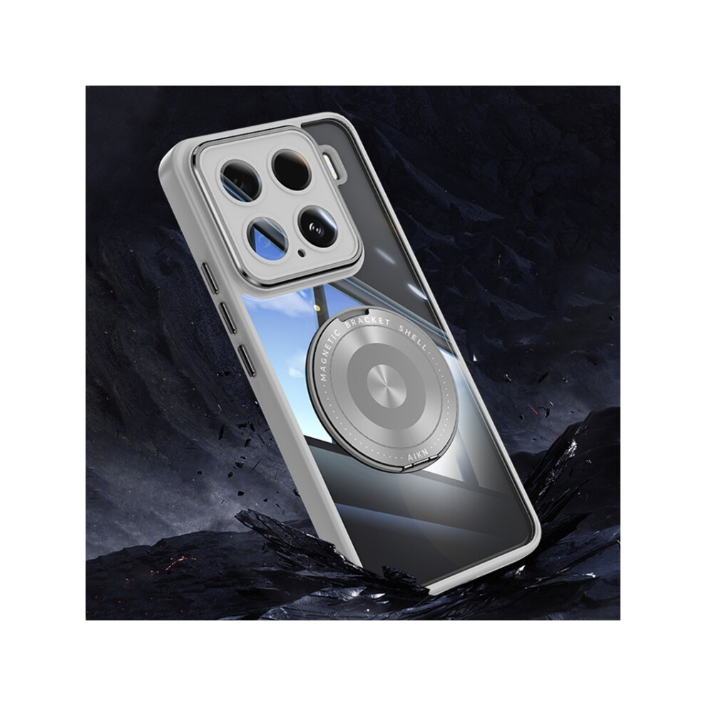 Xiaomi 15 Magsafe 360 Holder Acrylic Tpu Case Grey 900223056269