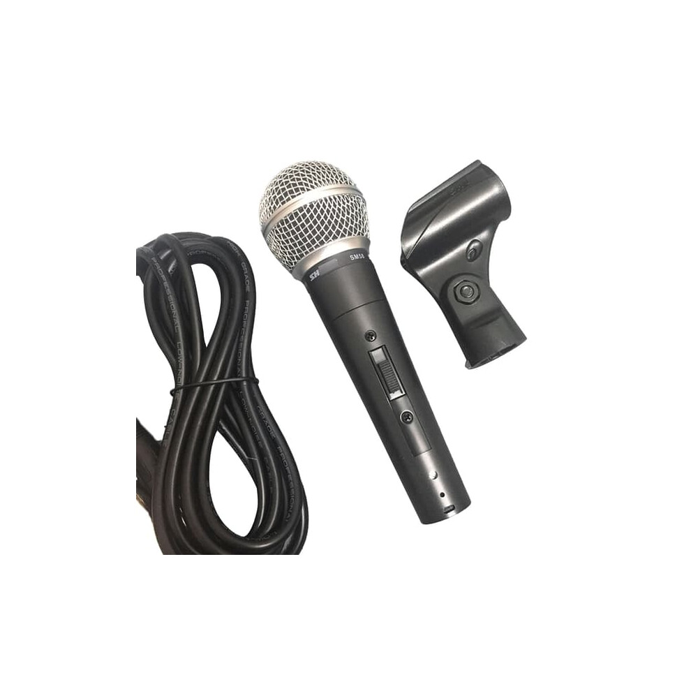 Shure Sm58 Compatible Wired Vocal Microphone With Switch Black 900223063908