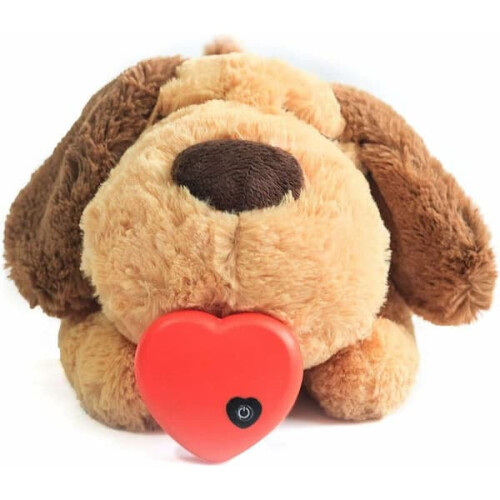 Puppy Toy with Simulated Heartbeat for Behavior Support