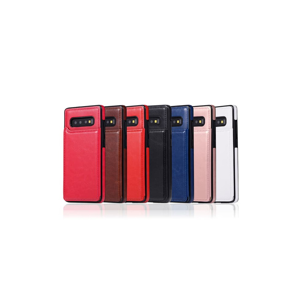 Nkobee Leather Case For Samsung Galaxy S10 With Wallet Rose 900223038395