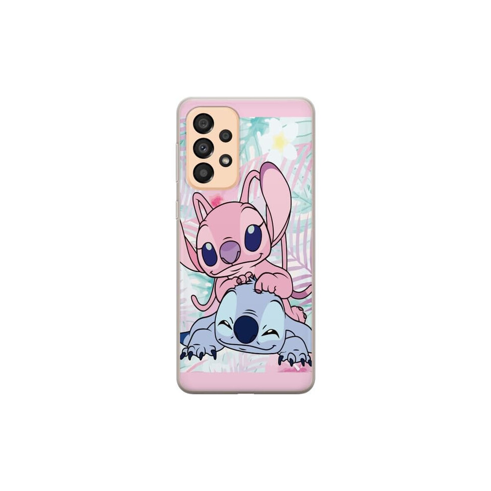 Samsung Galaxy A33 5G Transparent Case With Stitch Design 900223038814