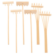 Ensemble de 6 outils miniatures pour râteau de jardin à sable