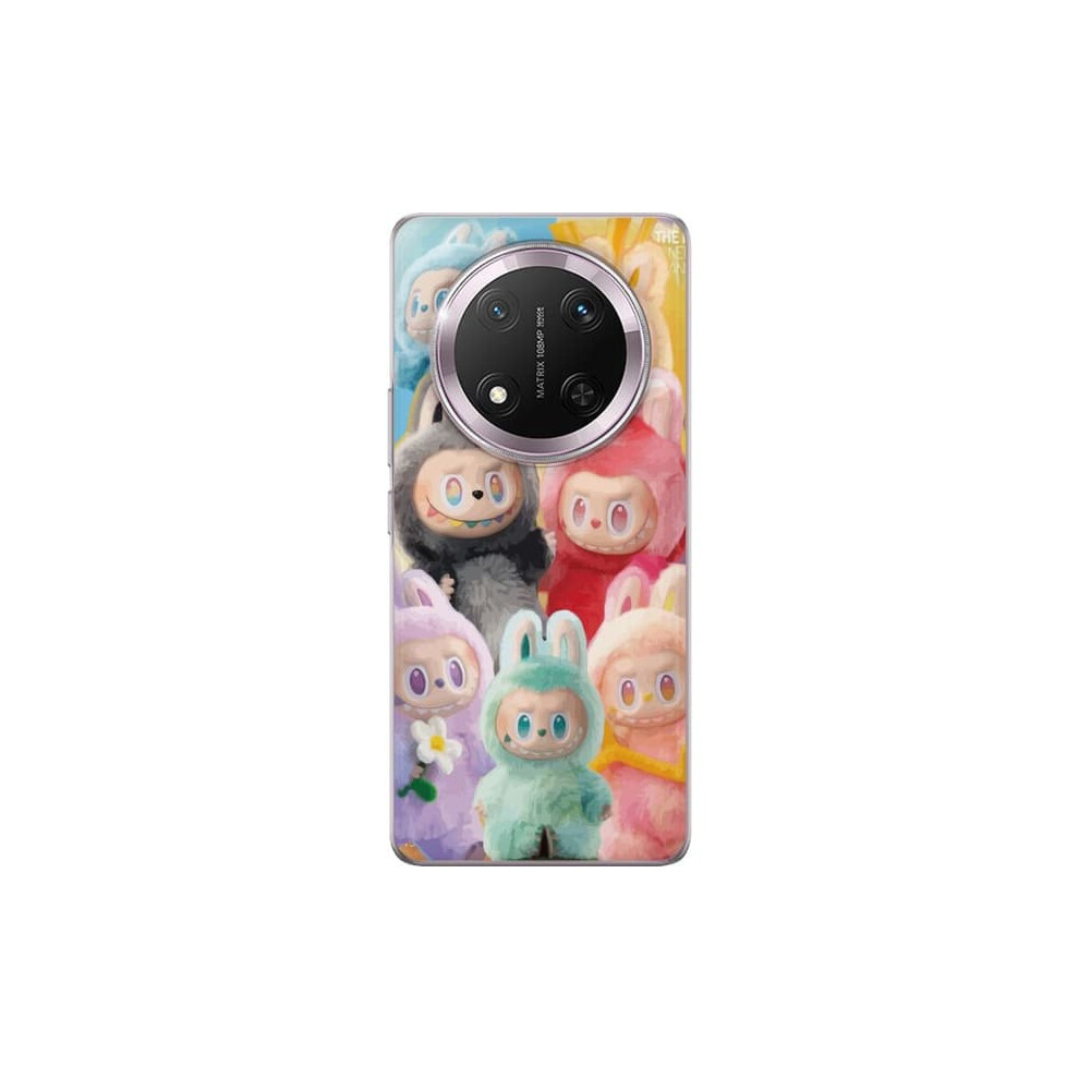 Honor Magic7 Lite Transparent Case With Cute Monster Rabbit 900223047182