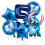 Lilo & Stitch party balloons blue 6 pcs 1