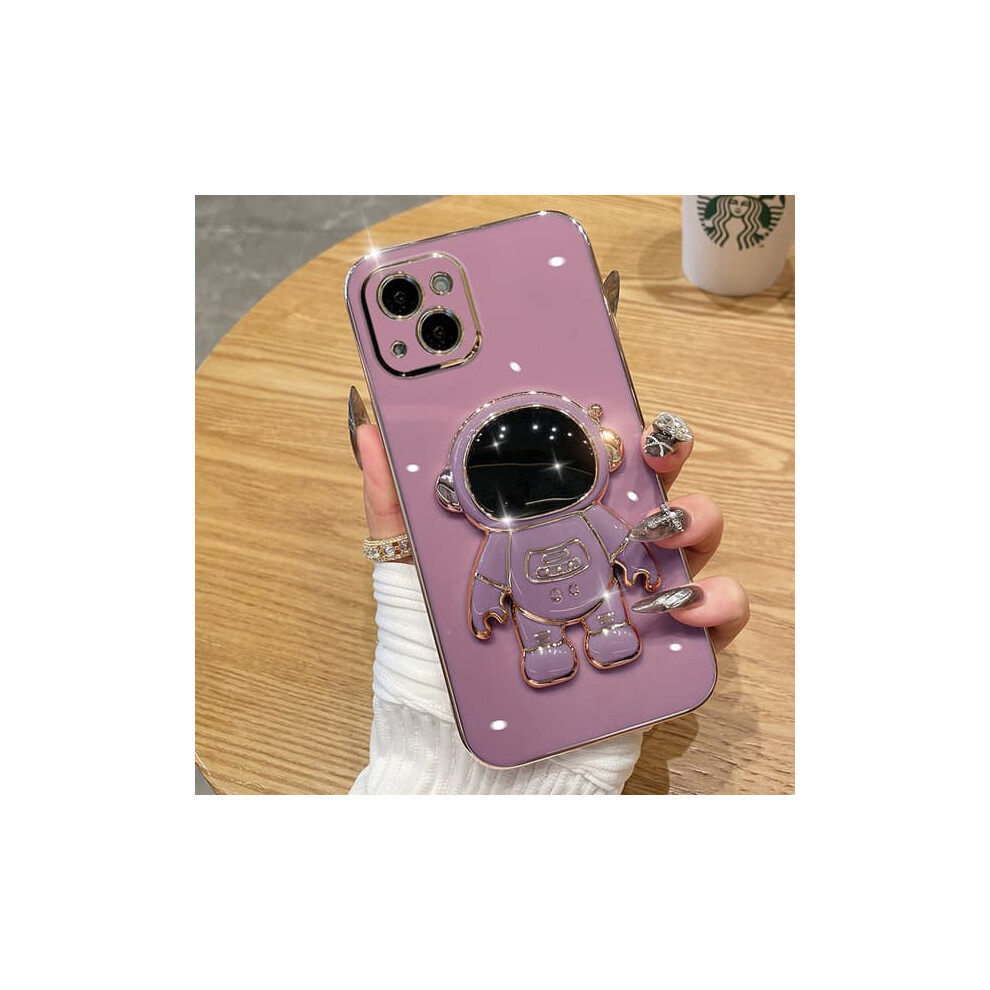 Astronaut Case For Iphone 12 6D Electroplated Tpu Purple 900223049605