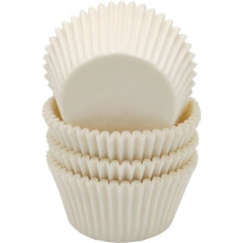 White Greaseproof Muffin Cups 100 Count