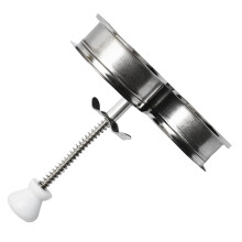 Stainless Steel Egg Poacher Cup 4-Cavity