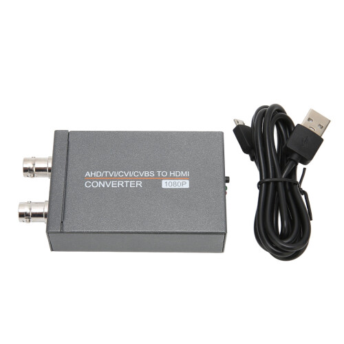 CVI to HD Multimedia Interface Converter Grey Metallic 1pc