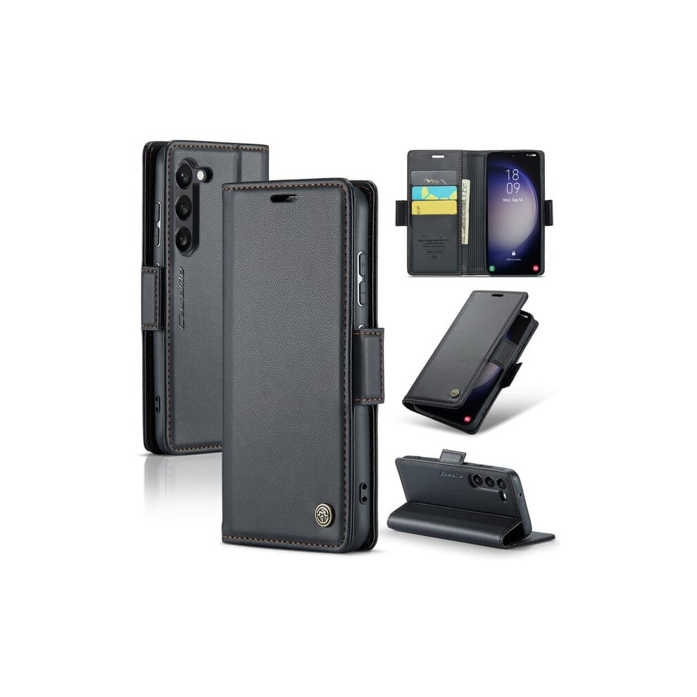 Caseme Wallet Case For Samsung Galaxy S24 - Black 900223050465