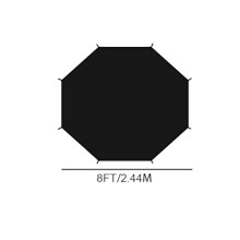 Trampoline Shade Cover 8ft UV Waterproof Outdoor