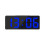 Digital Wall Clock with App Control and Blue Display 1