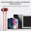 Jacenvly Bluetooth neckband headphones with microphone, 7