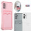 Samsung Galaxy A52 case with card slot grey 1