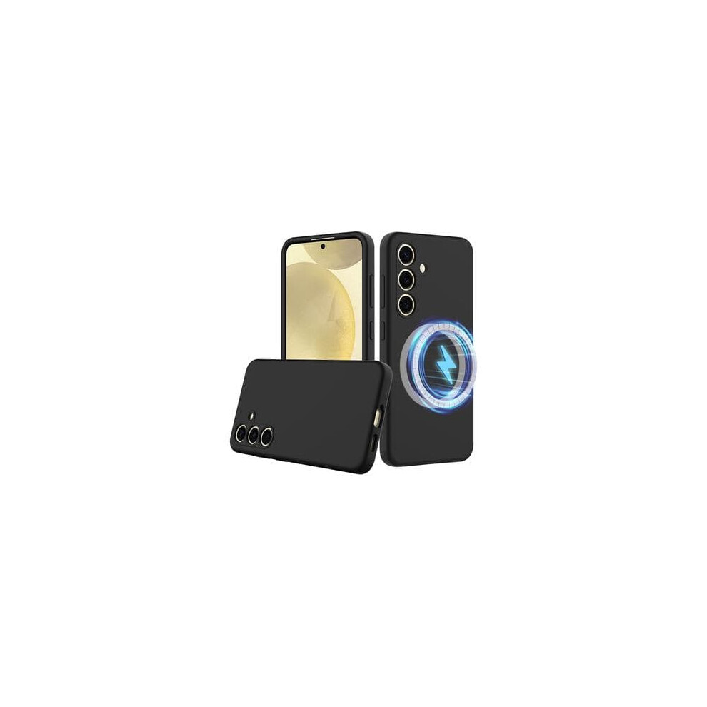 Samsung Galaxy S24 Liquid Silicone Case Magsafe Black 900223050489