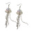 Jellyfish earrings dangle hook 1 pair 1