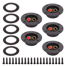 Subwoofer Box Terminal Double Binding Posts 75mm OD 48mm ID