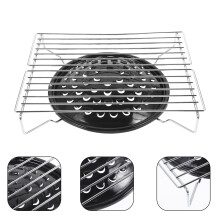 Stainless Steel Charcoal Rack Set Mesh Design