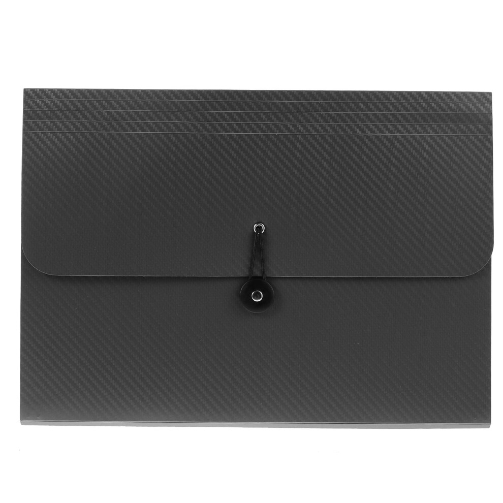 Document Folder Grey Plastic 1 Pack
