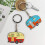 RV Caravan Keychain Couple Set Camping 2pcs 1