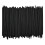 Black plastic cocktail straws 5 inches 500 count 1