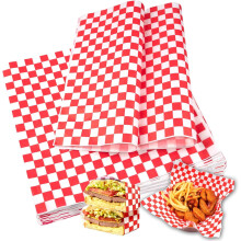 Deli paper sheets checkered wax 115 pcs 12x12 inch